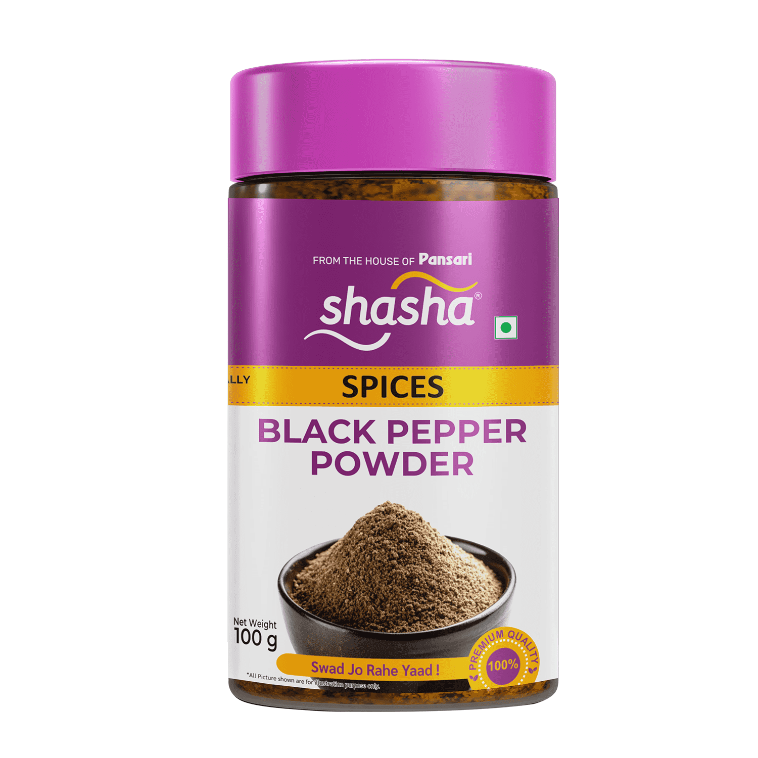 SHASHA 17 Shasha Black Pepper Powder for professional food-service kitchens