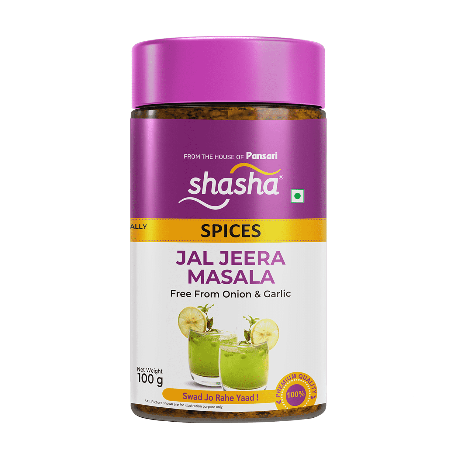 SHASHA 20 Shasha Jaljeera Masala for professional food-service kitchens