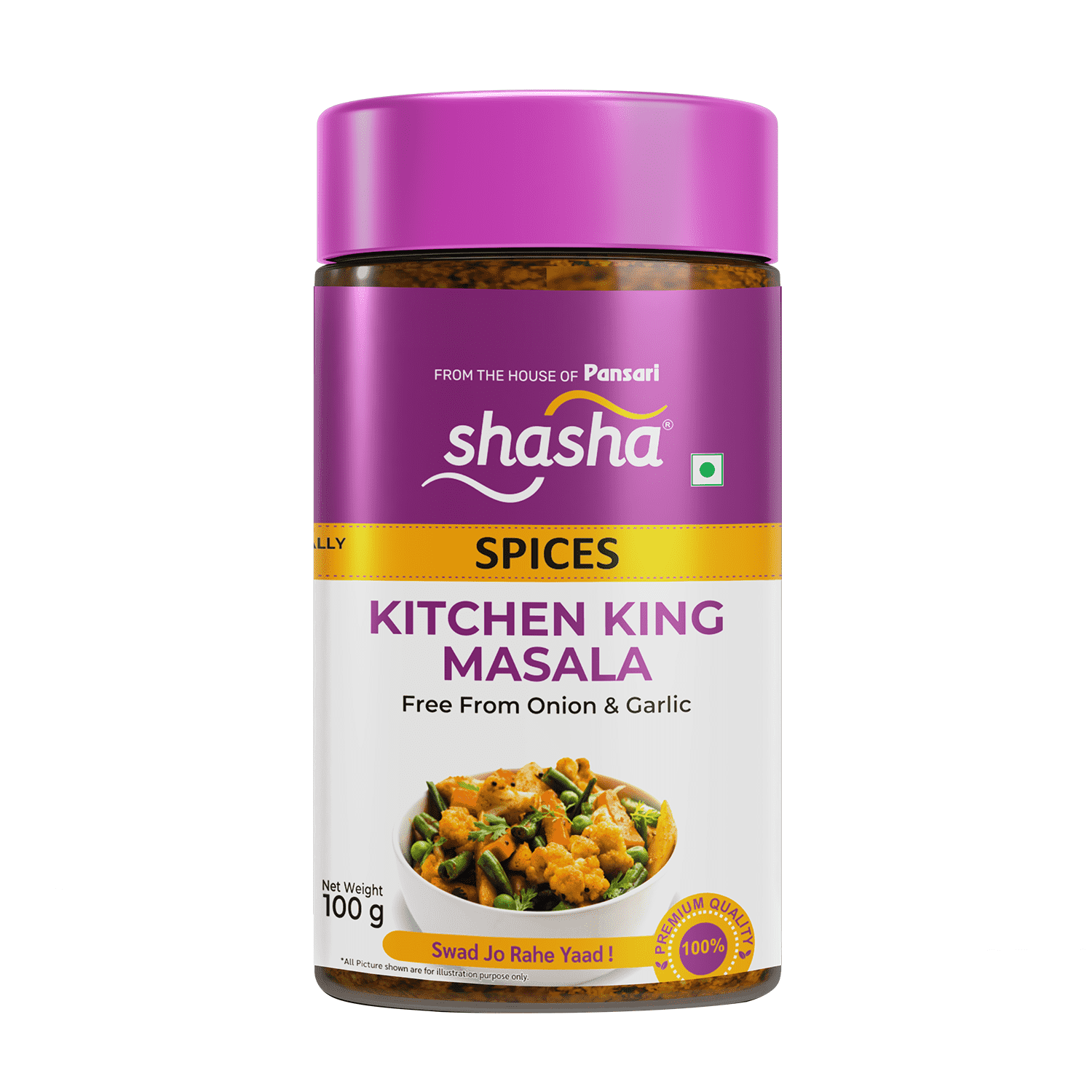 SHASHA 10 Shasha Kitchen King Masala for professional food-service kitchens