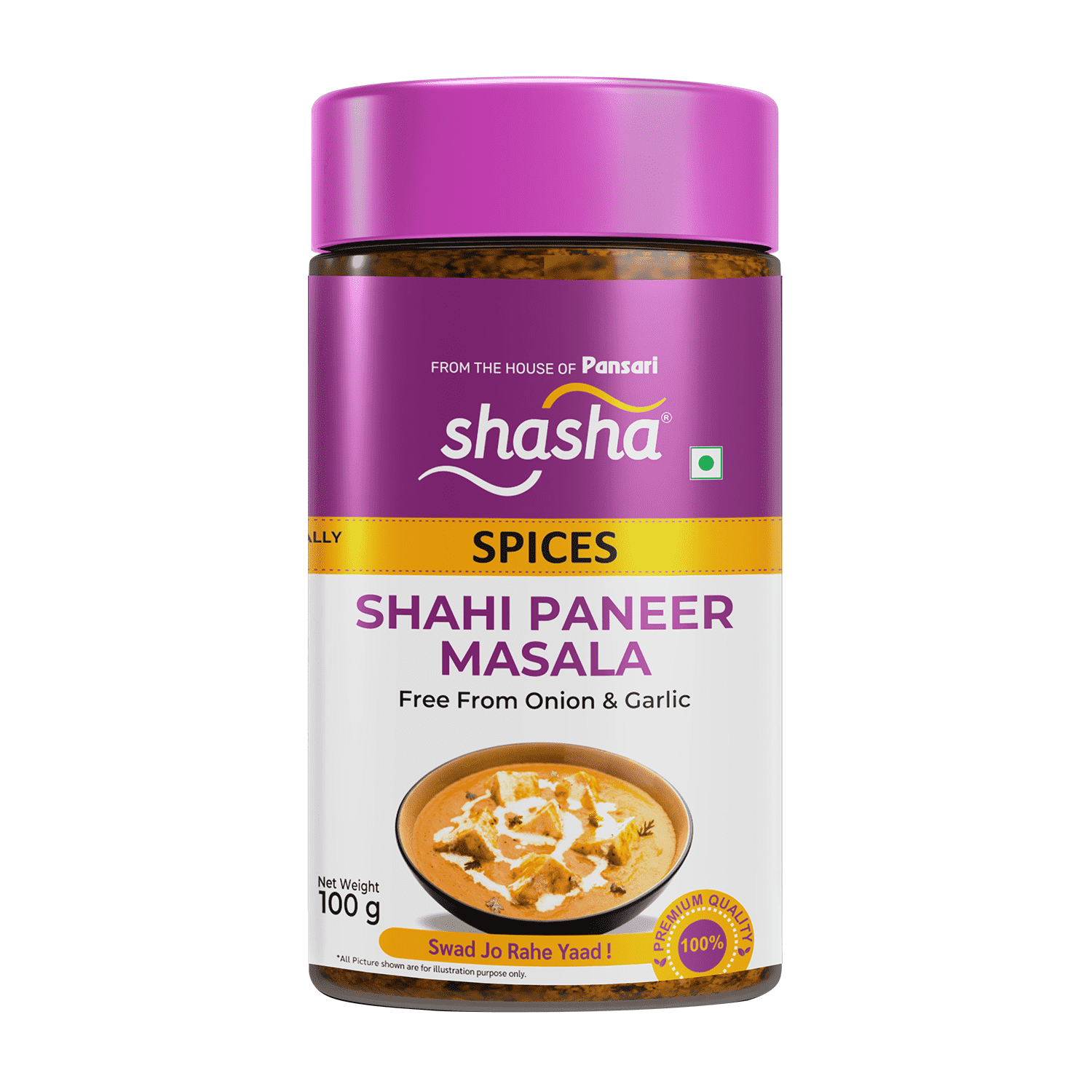 SHASHA 5 Shasha Shahi Paneer Masala for professional food-service kitchens
