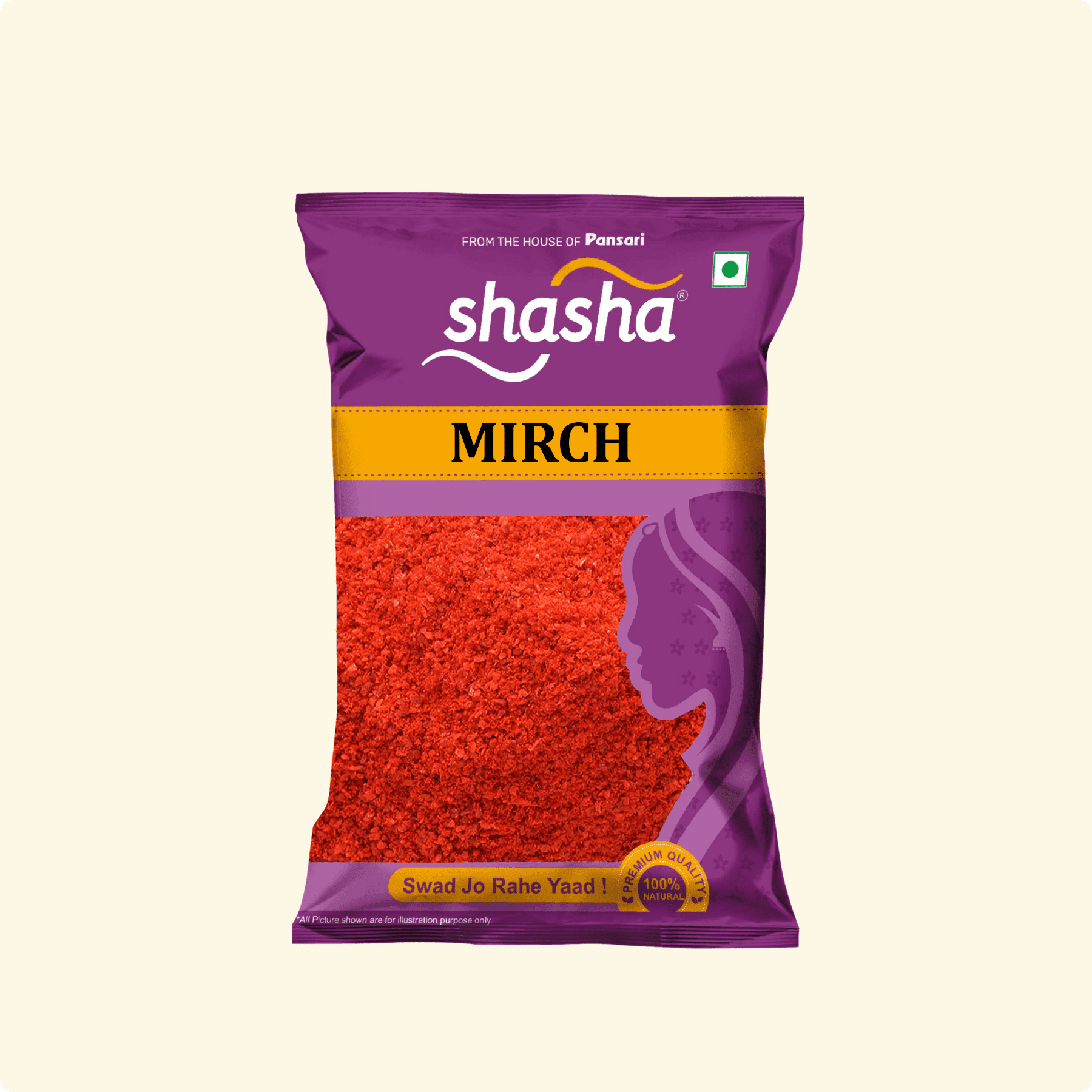 SHASHA 33 Shasha Mirch Powder for professional food-service kitchens