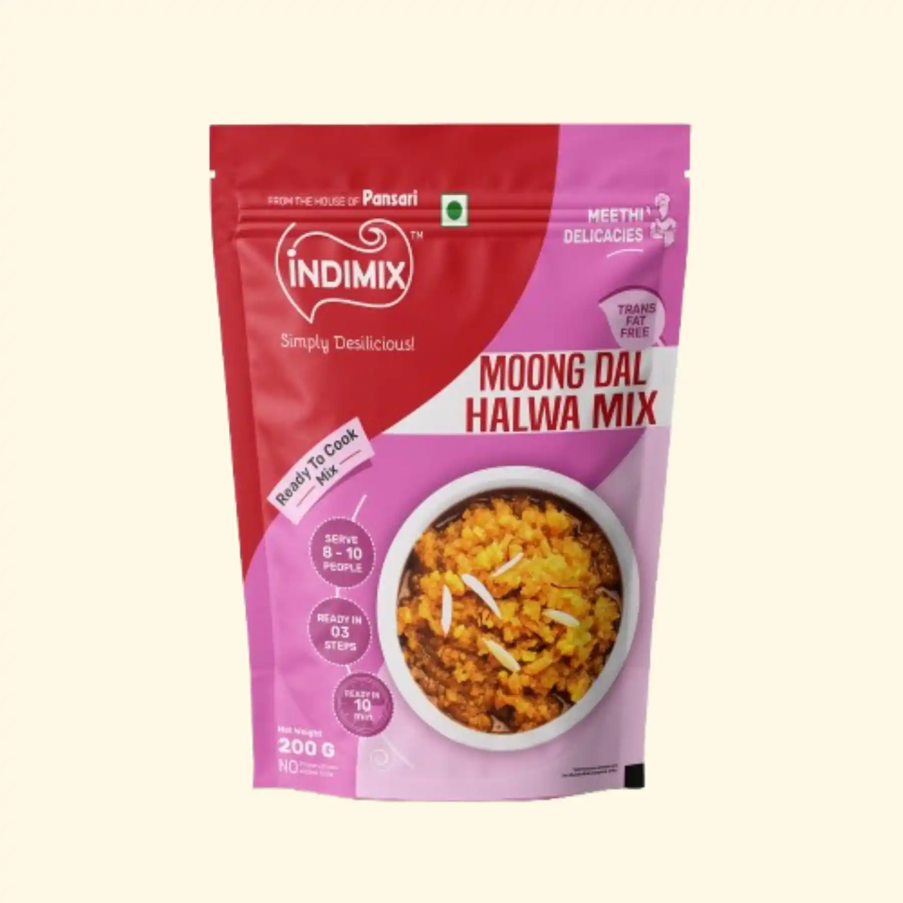 Pansari Moong Dal Halwa Mix instant mix