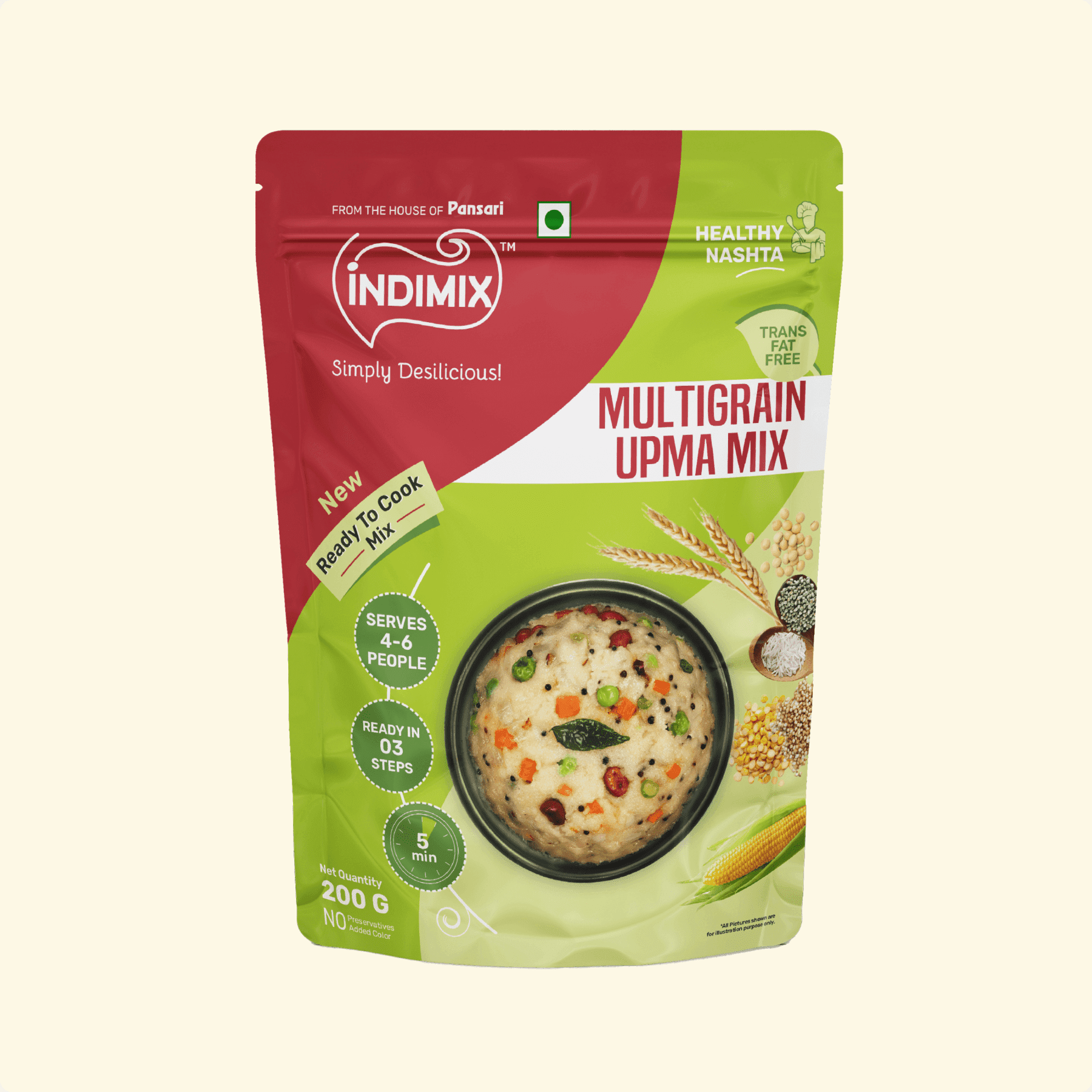 Pansari Multigrain Upma Mix instant mix