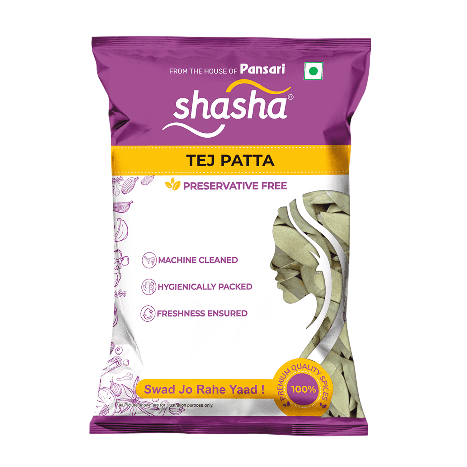 SHASHA 38 Shasha Tej Patta for professional food-service kitchens