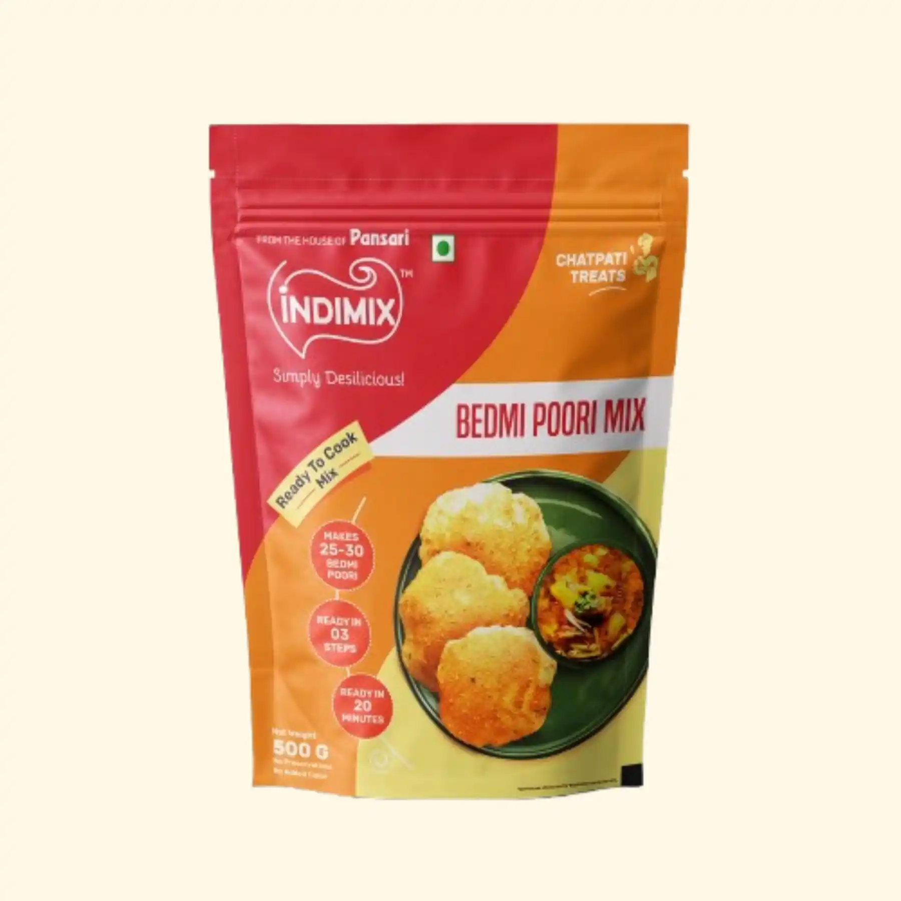 Pansari Bedmi Poori Mix instant mix