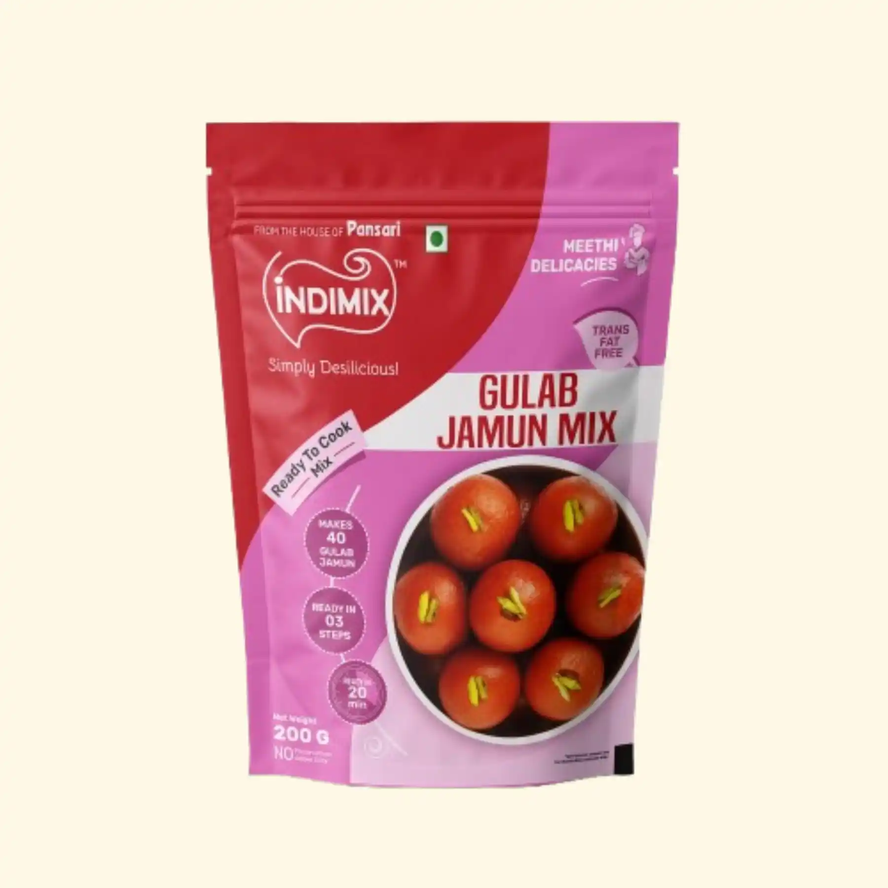 Pansari Gulab Jamun Mix instant mix