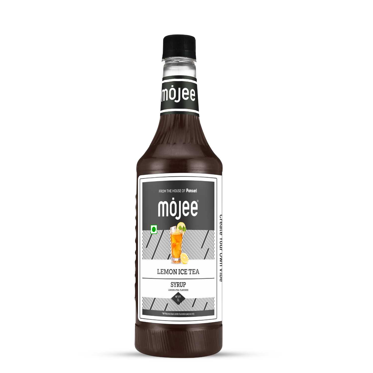 Mojee Lemon Ice Tea flavour syrup for mocktails and beverages