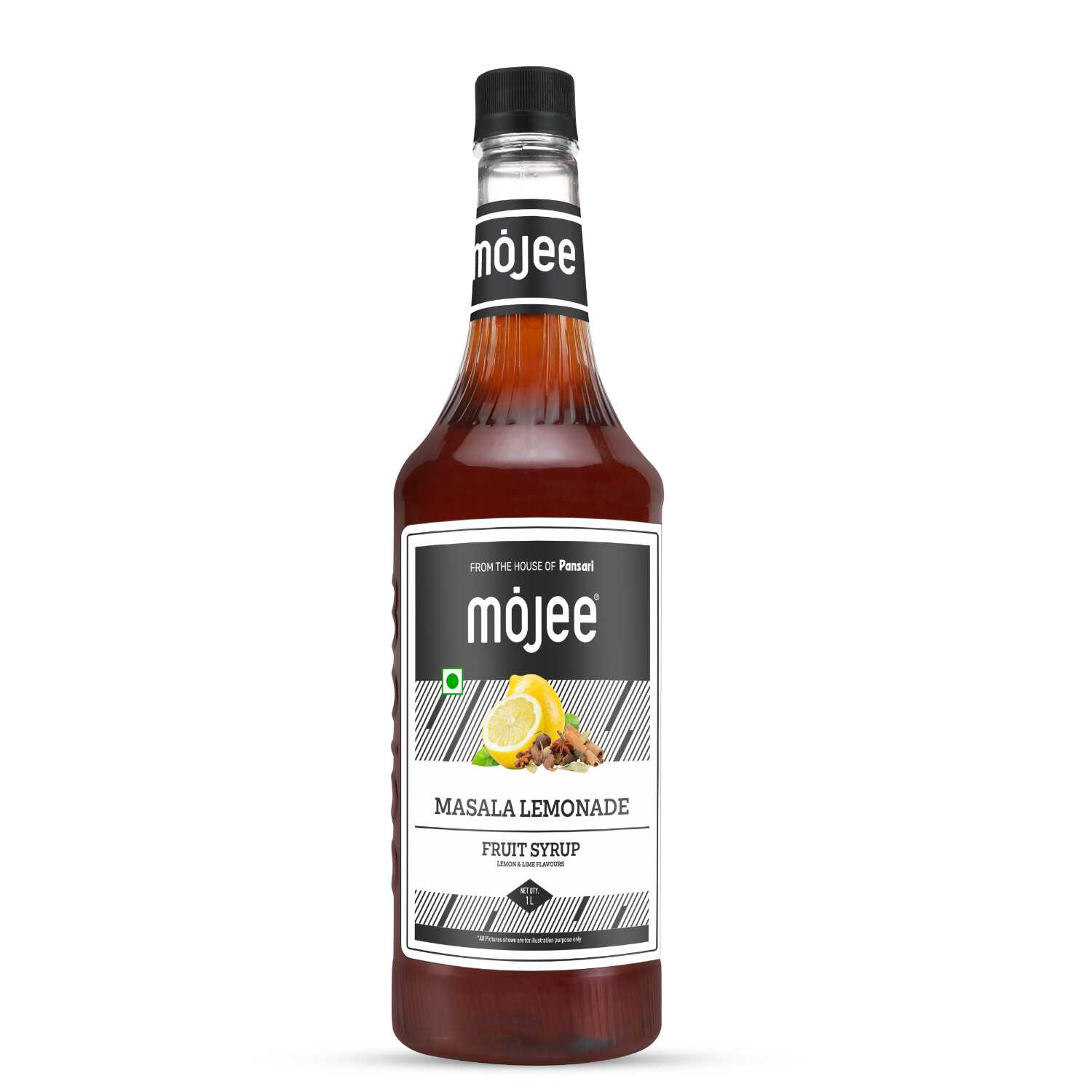 Mojee Masala Lemonade flavour syrup for mocktails and beverages