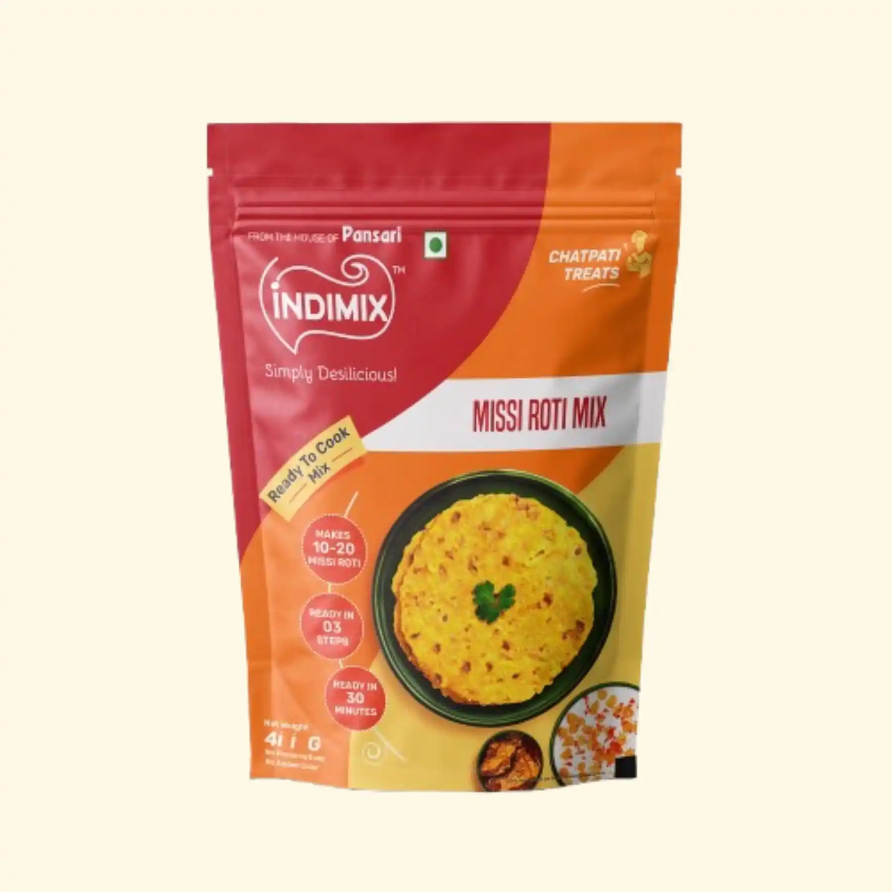 Pansari Missi Roti Mix instant mix