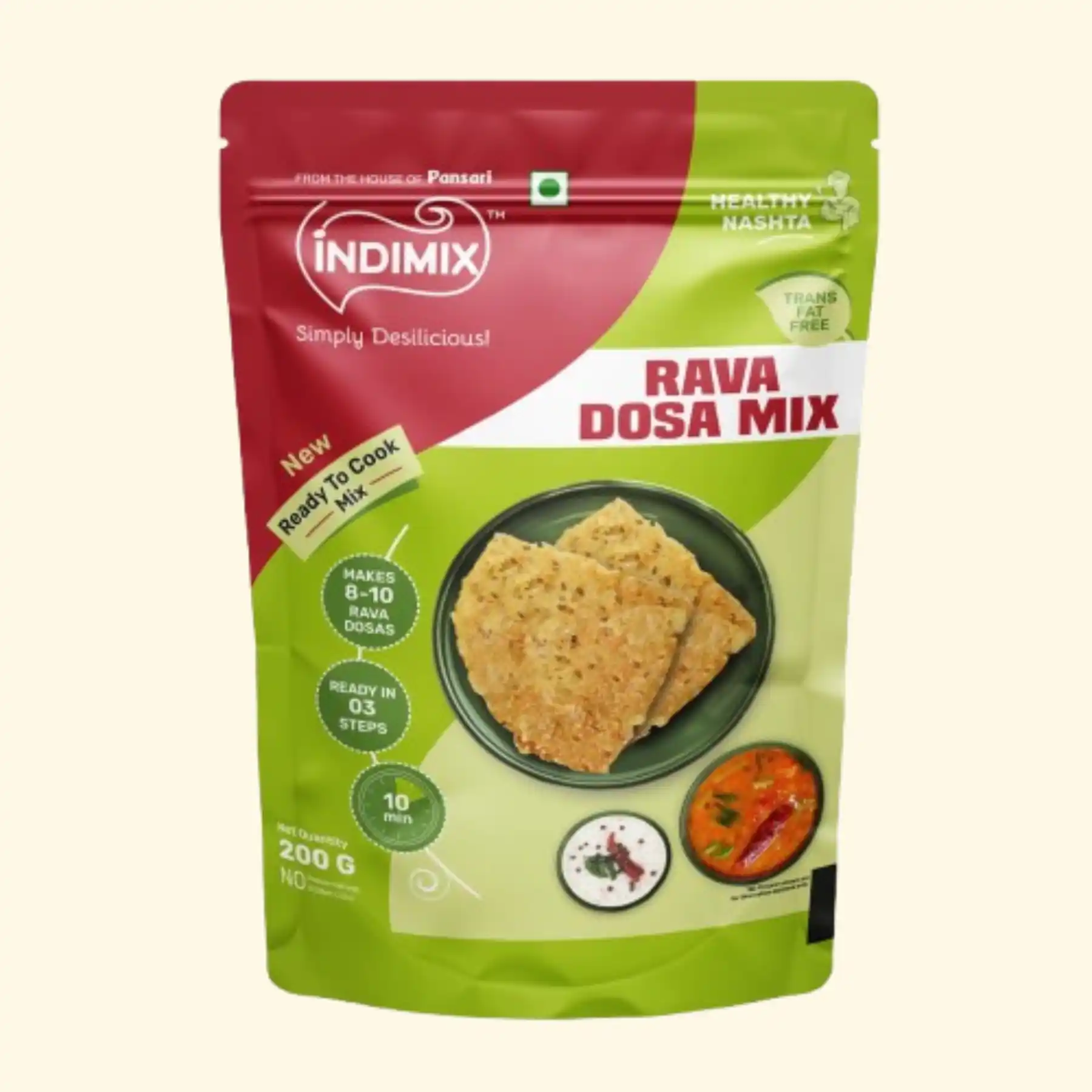 Pansari Rava Dosa Mix instant mix