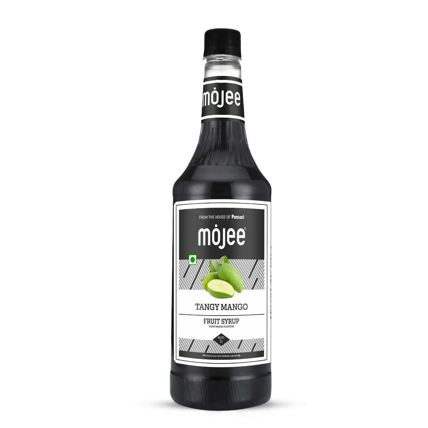 Mojee Tangy Mango flavour syrup for mocktails and beverages