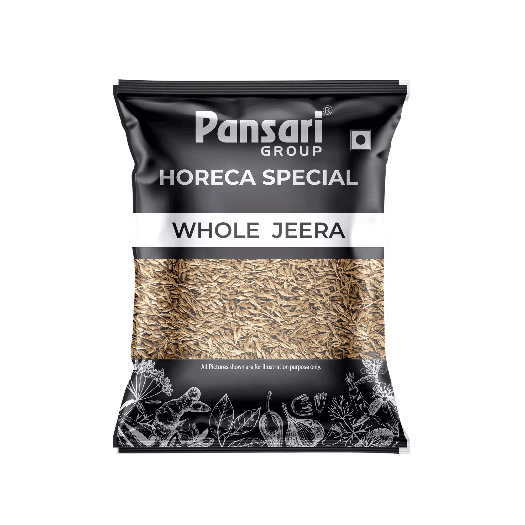 Pansari whole Jeera cumin seeds for HoReCa kitchens