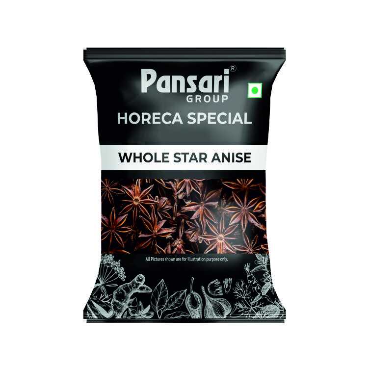 Pansari whole star anise aromatic spice