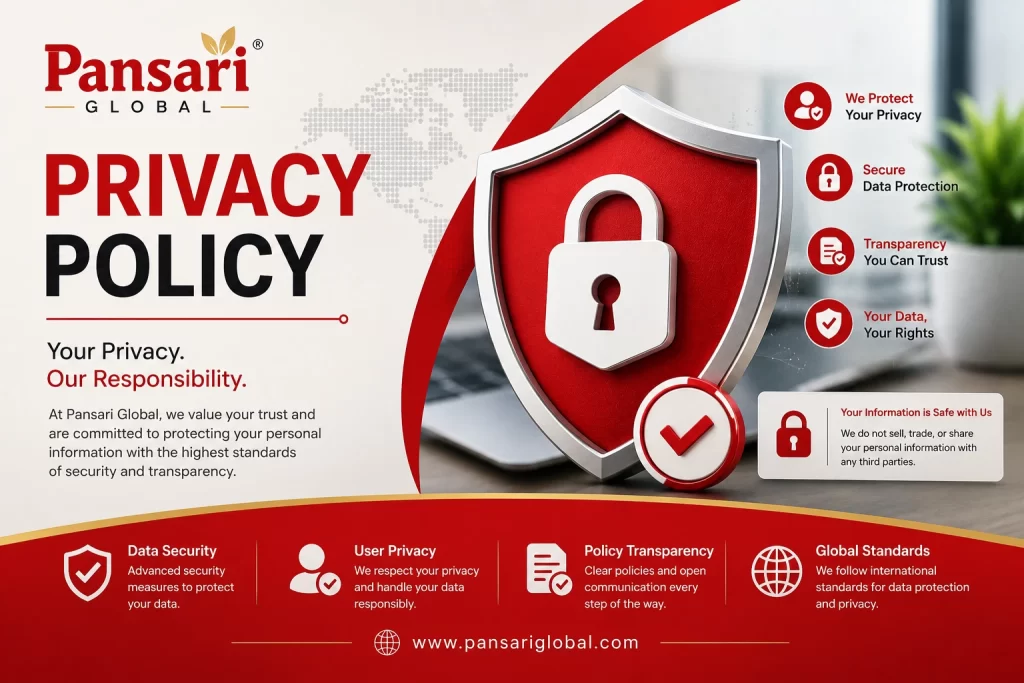 pansari privacy policy 